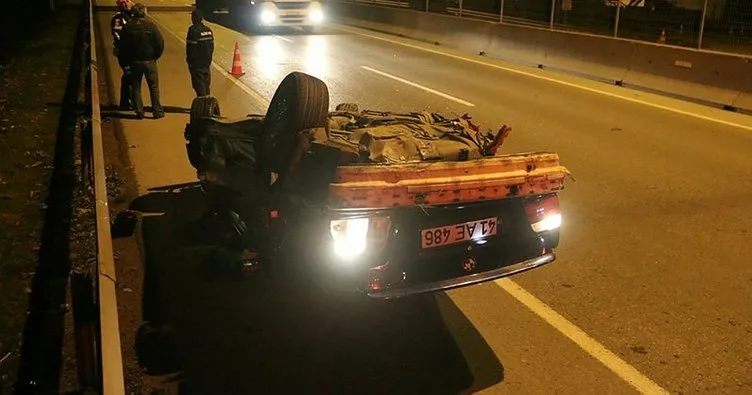 Kocaeli’de trafik kazası: 1 yaralı