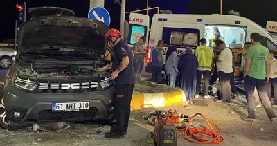 Pikap ile otomobil çarpıştı: 7 yaralı