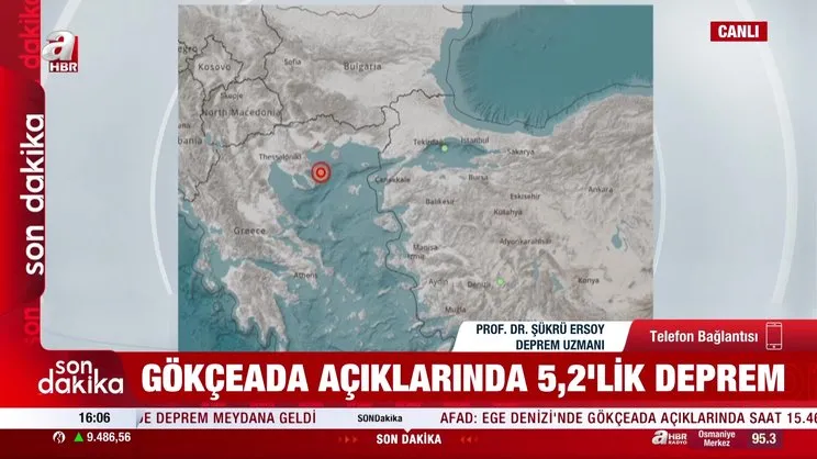 Gökçeada açıklarında deprem! Prof. Dr. Şükrü Ersoy'dan ilk değerlendirme | Video