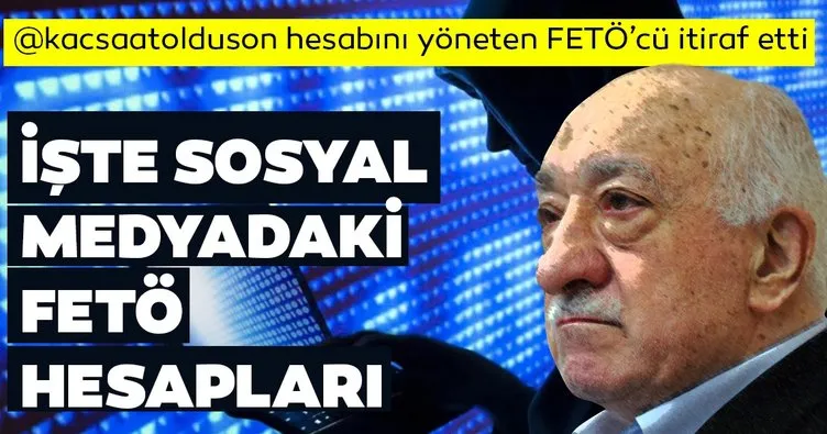 Gaziantep'te FETÖ/PDY'ye yönelik operasyonda tutuklanan Hüseyin Yılmaz, FETÖ’nün sosyal medyada kullandığı hesapları açıkladı!