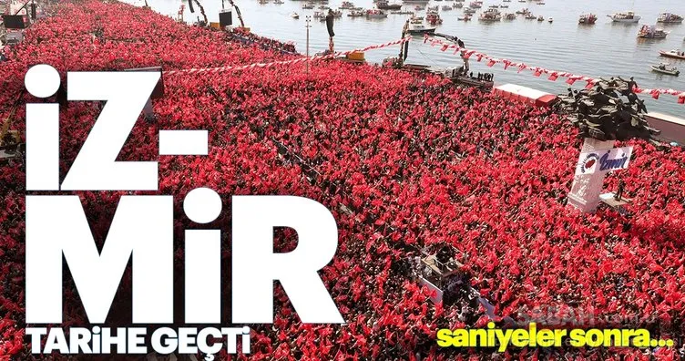AK Parti ve MHP’nin İzmir mitinginde coşku tavan yaptı! İşte Gündoğdu meydanı ve Cumhur ittifakı