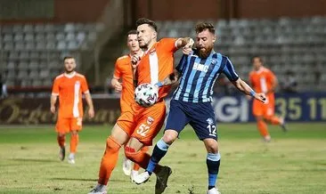 Adana derbisinde gol sesi çıkmadı! Adana Demirspor 0-0 Adanaspor