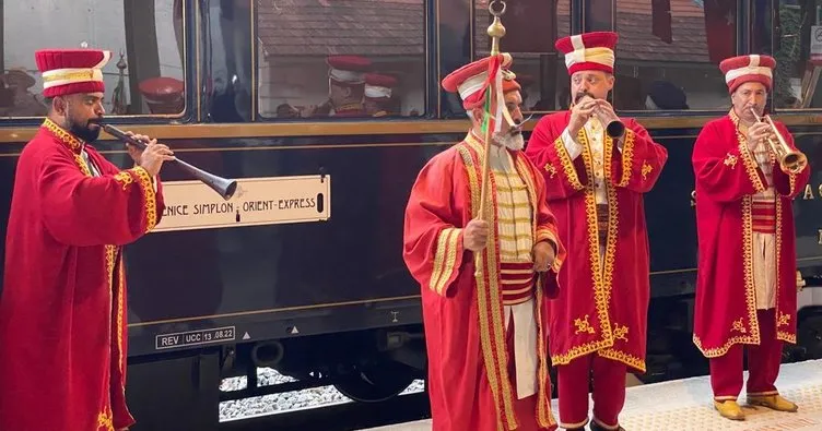 ’Tarihi Orient Express’ İstanbul’dan, Paris’e uğurlandı
