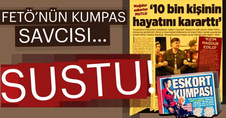 O savcı sustu
