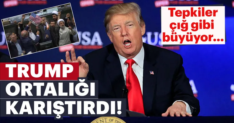 Trump İran için düğmeye bastı!