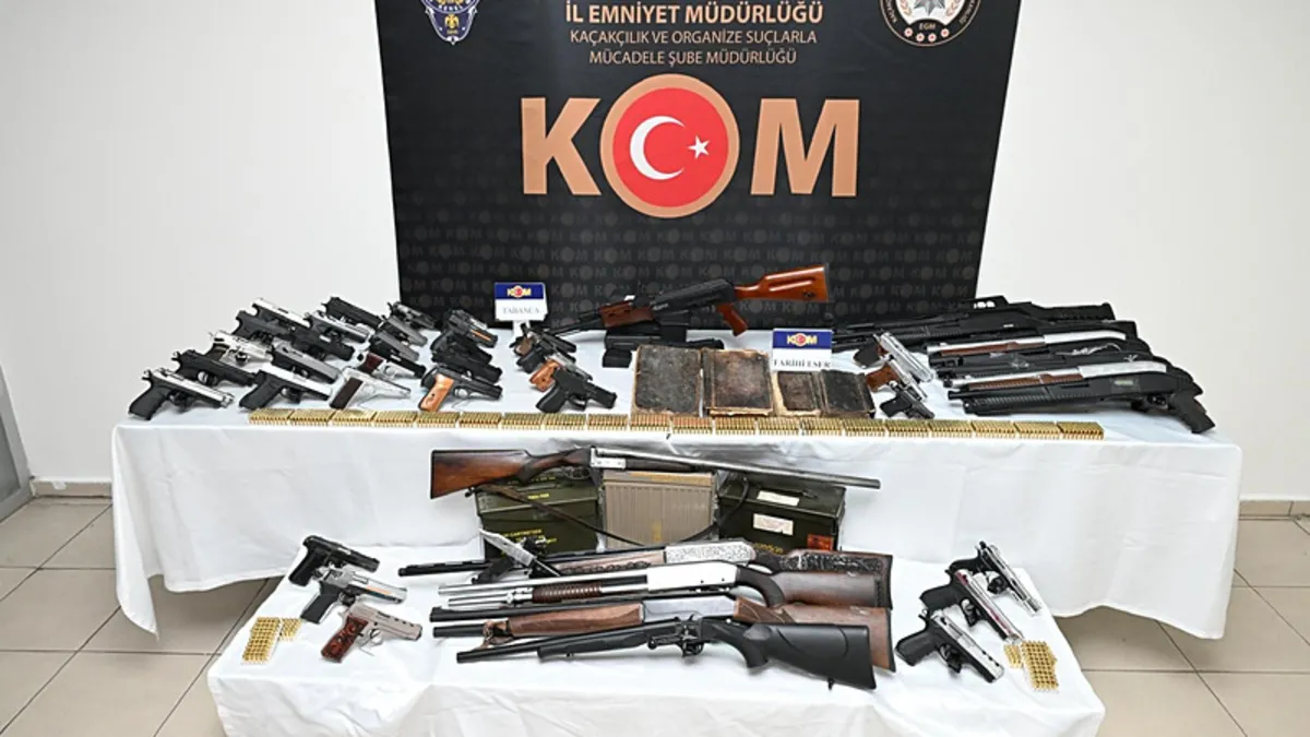 Karabük ve Bartın’da kaçak silah operasyonu: 48 silah ele geçirildi!