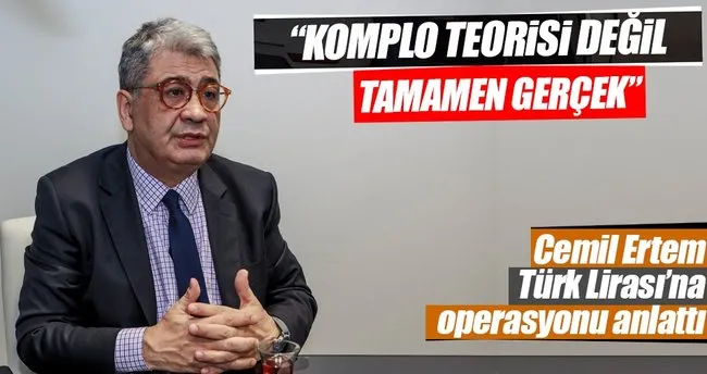 Ertem: Türk Lirası’nı değersizleştirme operasyonu yapılıyor