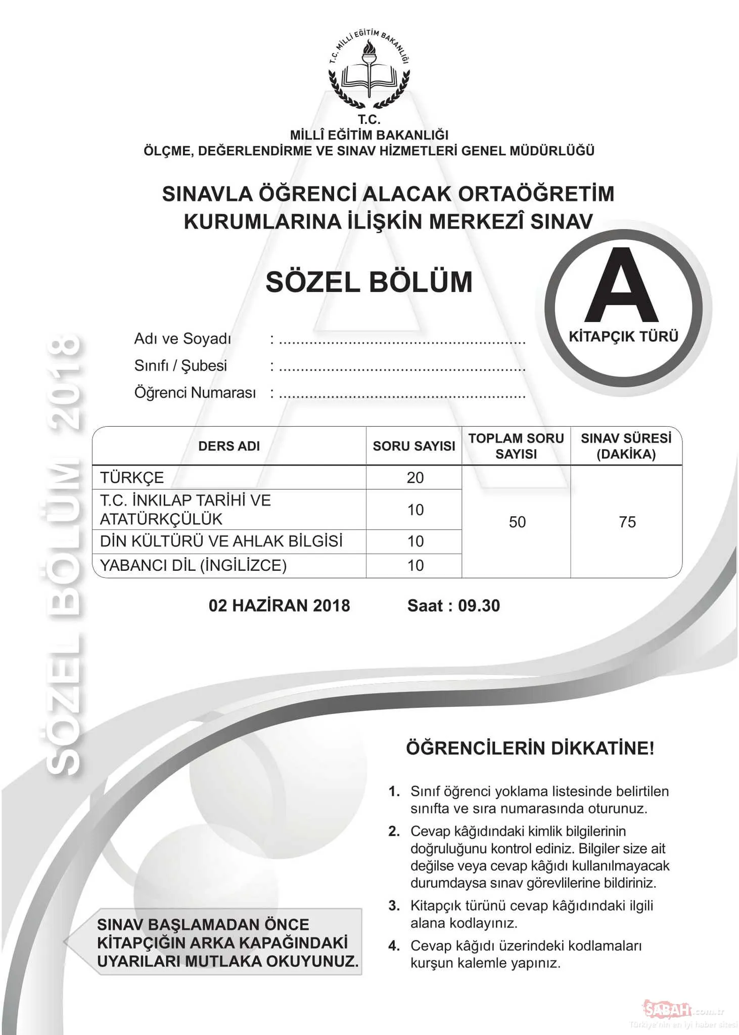 turkce matematik ve fen bilimleri lgs