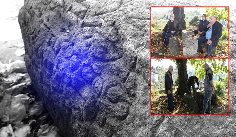 Ordu’da cami bahçesinde Roma dönemine ait eser bulundu: 1800 yıllık tarihin üzerine oturmuşlar!