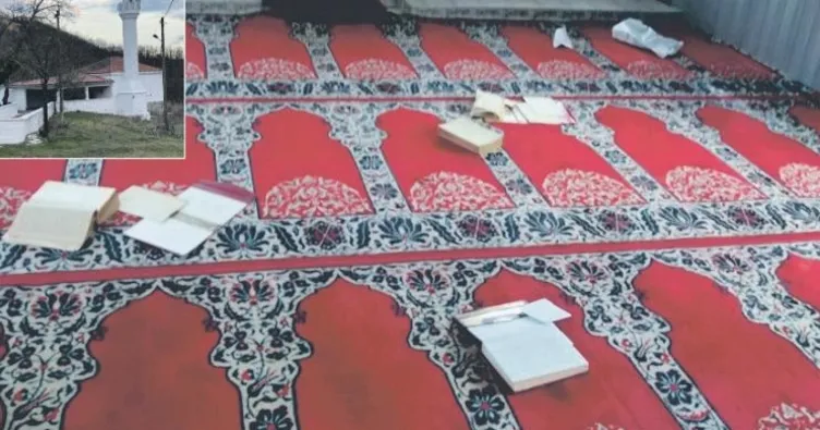 Camiye çirkin saldırı