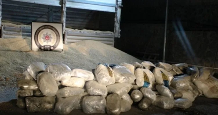 Diyarbakır’da 2 ton uyuşturucu madde ele geçirildi