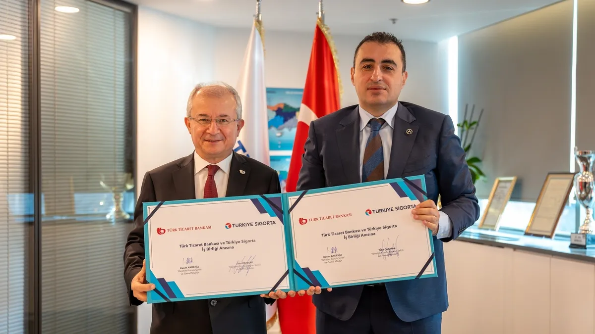 Türkiye Sigorta ve Türk Ticaret Bankası’ndan stratejik iş birliği Türkiye Sigorta ve Türk Ticaret Bankası’ndan stratejik iş birliği
