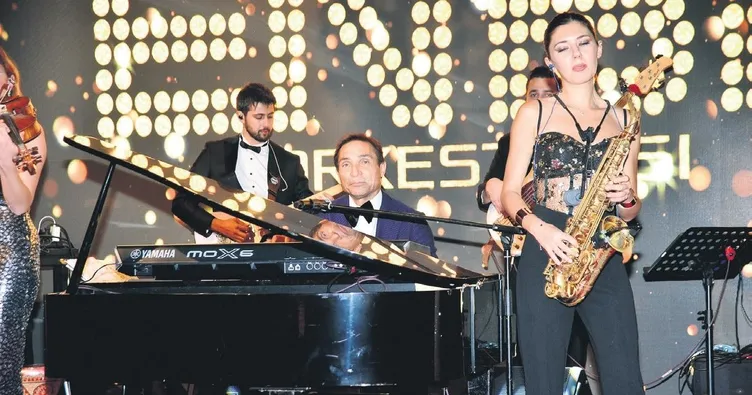 Enbe Orkestrası’yla eğlendiler