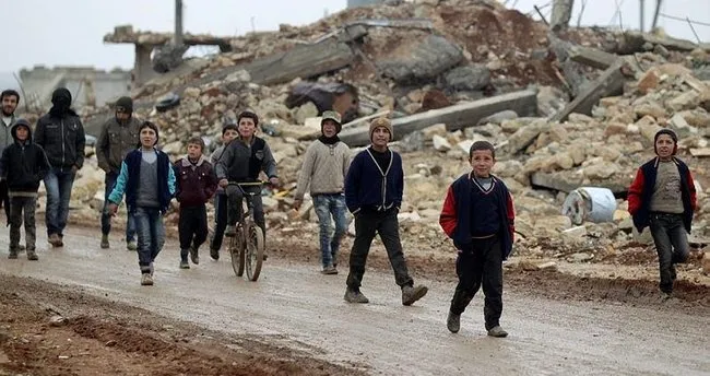 Suriyeli aileler Halep’e dönmeye başladı