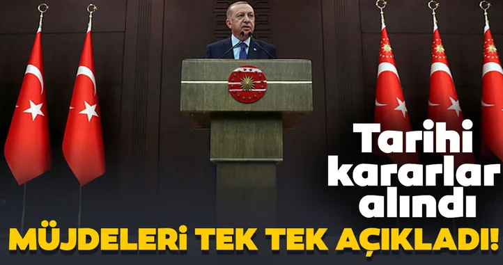 Son dakika! İşte Başkan Erdoğan'ın açıkladığı corona virüs önlemleri