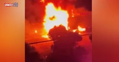 Esenyurt TEM’de yangın: Tır alev topuna döndü | Video