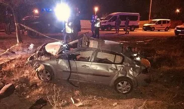 Ağrı’daki trafik kazasında 2 uzman çavuş ağır yaralandı #agri