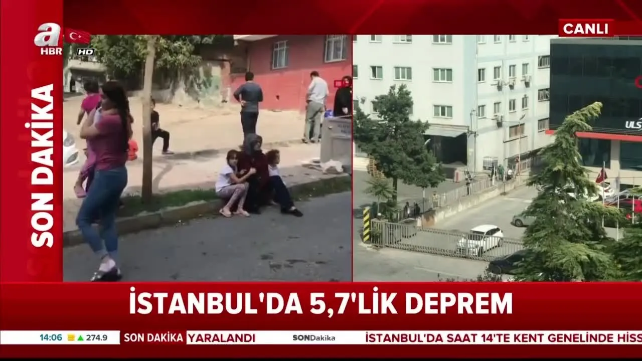 son dakika istanbul da siddetli deprem istanbul un her yerinde hissedildi videosunu izle son dakika haberleri