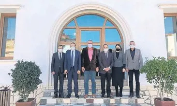 Yakın Doğu Koleji yönetimi Esentepe Belediyesi’ni ziyaret etti