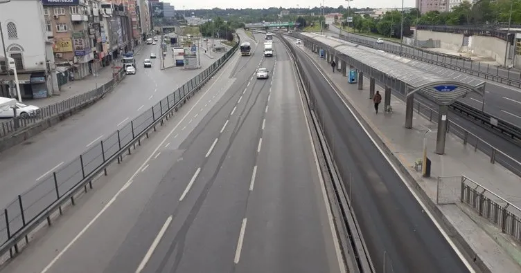 İstanbul’un önemli geçiş noktaları boş kaldı