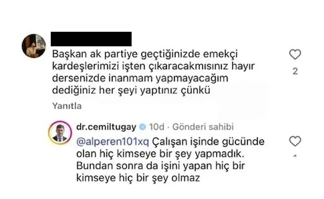 AK Parti’ye geçeceği konuşuluyordu! Cemil Tugay’dan dikkat çeken hamle