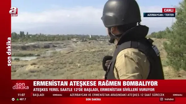 Son dakika... Karabağ'da 12 saatlik ateşkes başladı! Esir ve cenaze değişimi yapılacak | Video