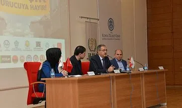 Konya’da “Uyuşturucu ile Mücadele” konferansı
