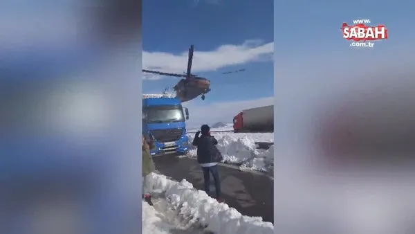 SON DAKİKA! Mehmetçik Nurdağı'na helikopterle indi! Mahsur kalan vatandaşlara yardım eli | Video