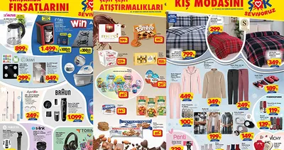 İNDİRİMLİ ÜRÜNLER! ŞOK AKTÜEL KATALOG: 3-9 Aralık Şok fırsatlarında bıçak setleri, saklama kapları...