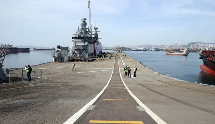 TCG Anadolu için nefesler tutuldu! Türkiye'nin en büyük savaş gemisi mavi vatanı titretecek