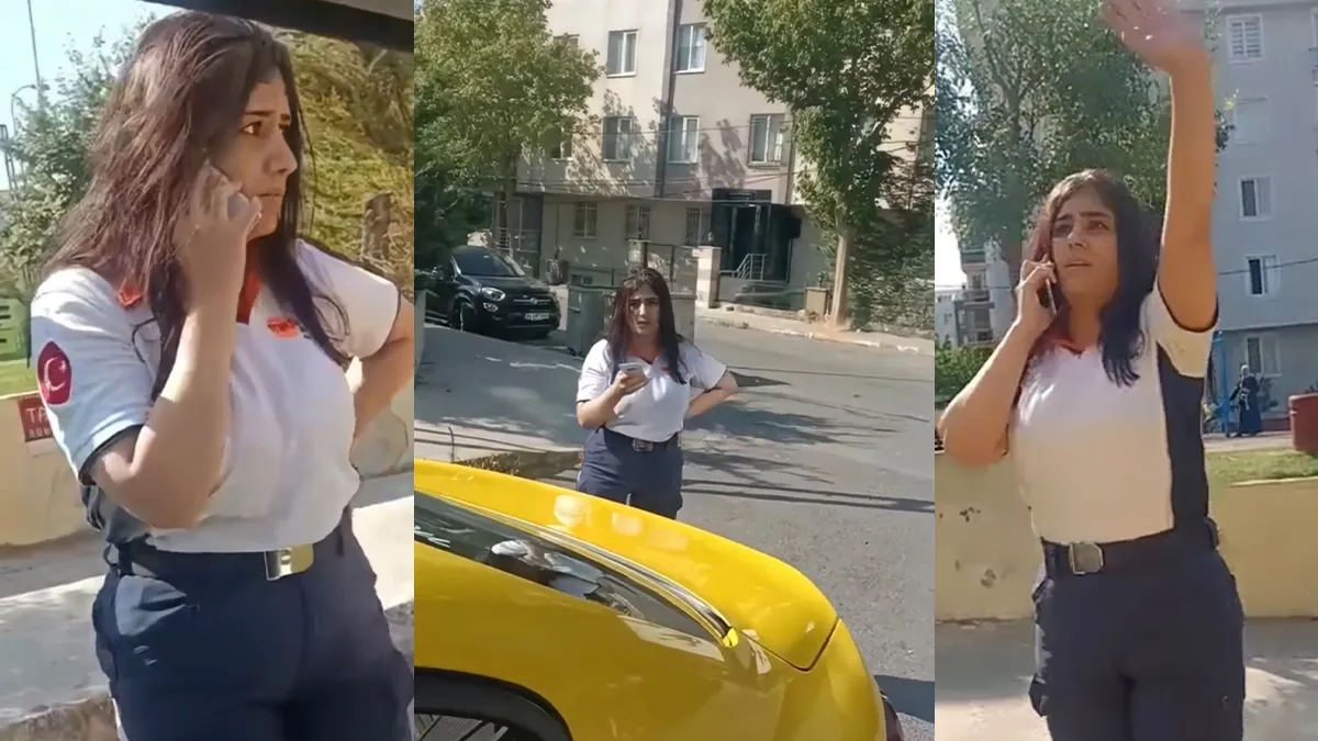 Kadın dotor takside feryaf etti.. 'Beni Kaçırıyor' Feryadı Sokağı İnletti