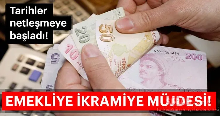 Emekliye 2 bin TL ikramiye geliyor! Emekli ikramiyeleri ne zaman yatacak?