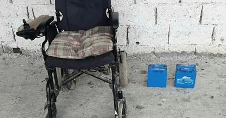 Mert Ali’nin tekerlekli sandalyesinin aküsünü çalan hırsız komşusu çıktı