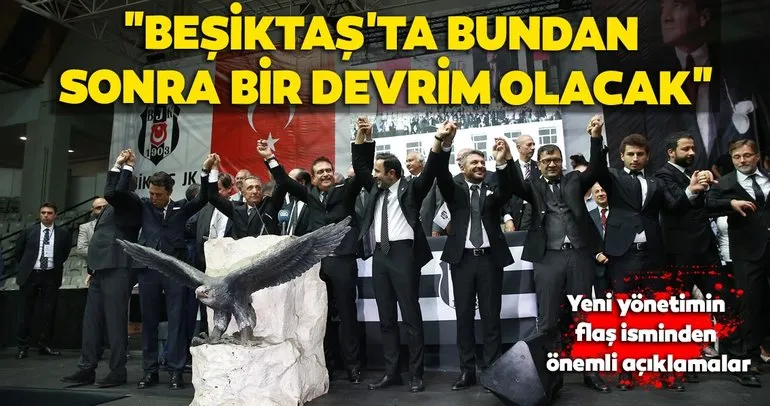Beşiktaş’ta bundan sonra bir devrim olacak