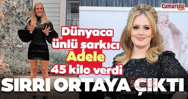 Herkes bu diyetin peşinde! İşte Adele'e 45 kilo verdiren Sirtfood diyeti