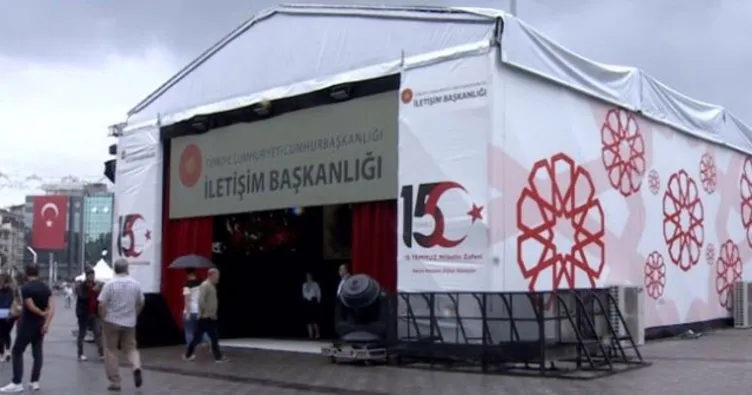 İletişim Başkanlığın’dan Taksim’deki Dijital Gösterim Merkezi’ne ilişkin açıklama yapıldı