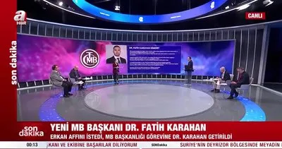 SON DAKİKA | Merkez Bankası’nın yeni başkanı Fatih Karahan oldu