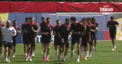 A Milli Futbol Takımı, Çekya maçı hazırlıklarını sürdürdü | Video