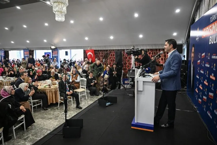 İBB Başkan adayı Murat Kurum: Biz kollarımızı boş yere sıvamayız!