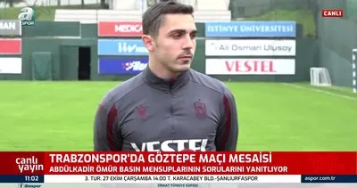 Trabzonsporlu Abdülkadir Ömür’den Fenerbahçe’ye cevap