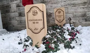 Usta şairin mezarını kaplayan beyaz örtü “Kar” şiirini akıllara getirdi