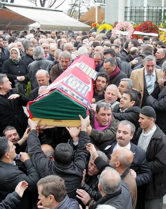 Erdoğan Arıca’nın cenaze töreninden kareler