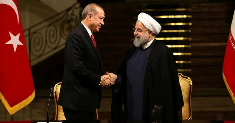 Başkan Erdoğan, Ruhani ile görüştü