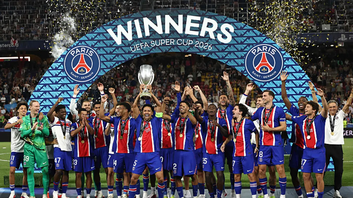 UEFA Süper Kupa'nın sahibi Paris Saint-Germain