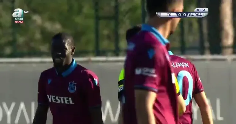 Trabzonspor’da Kerem Baykuş sakatlık geçirdi!