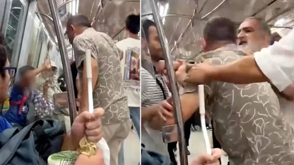 Metroda yabancı uyruklu çocuğa saldırıda bulunmuştu! Şüpheli tutuklandı Metroda yabancı uyruklu çocuğa saldırıda bulunmuştu! Şüpheli tutuklandı