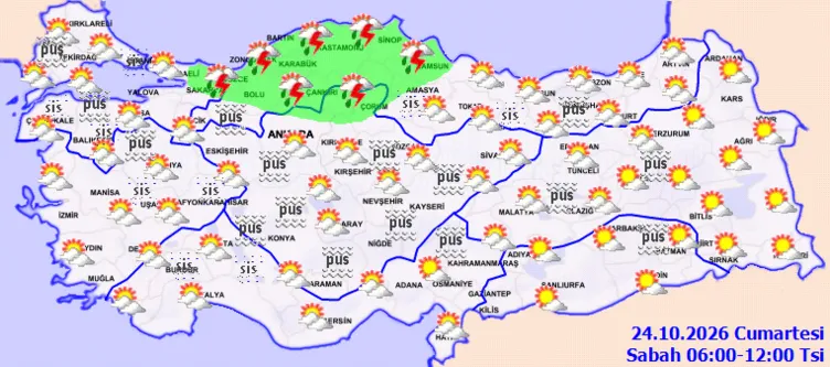 Yağışlı hava yola çıktı! İstanbul dahil birçok ilde hava değişiyor: Meteoroloji saat verip uyardı...