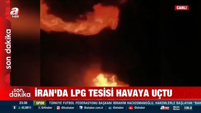 İran’da LPG tesisi havaya uçtu! 9 kişi yaralandı