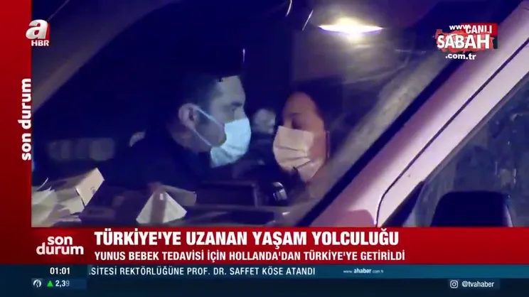 SON DAKİKA | Başkan Erdoğan talimat vermişti! Yunus bebek tedavisi için Hollanda'dan Türkiye'ye getirildi | Video