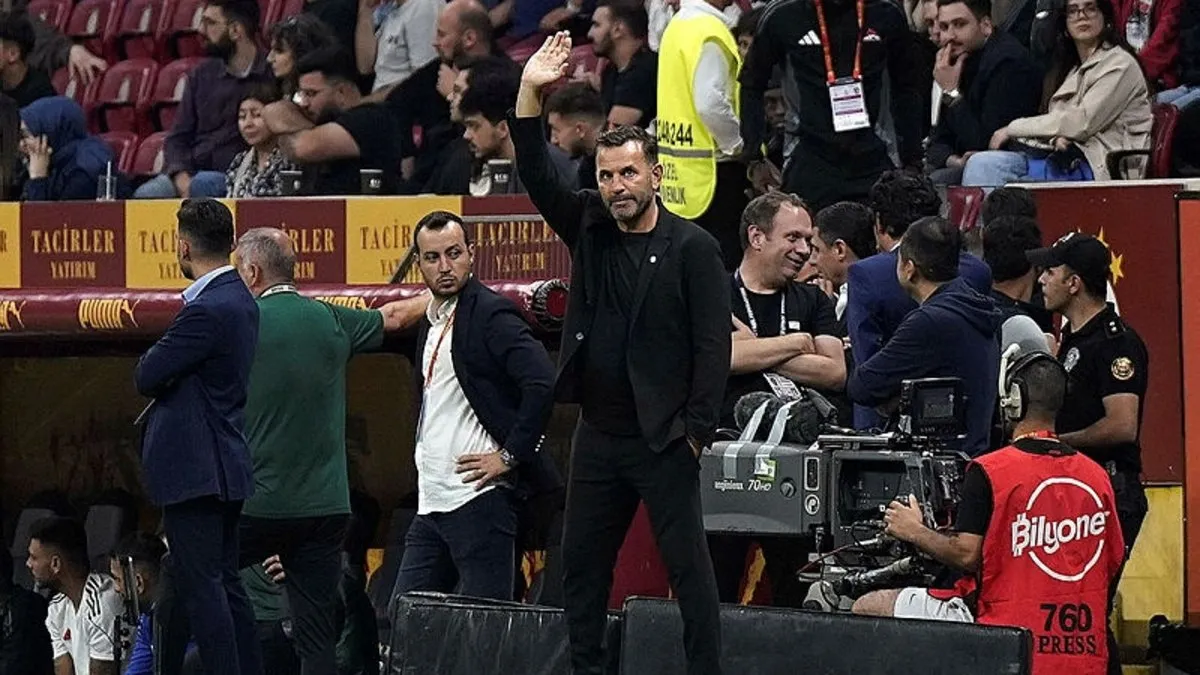 TFF'den Okan Buruk'a geçmiş olsun mesajı